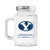 NCAA Brigham Young Cougars 20oz Glass Mason Jar