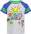 RYAN S WORLD Toddler Boys Short Sleeve Graphic T Shirt Gray Blue 3