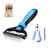 Dog Brush Double Sided Pet Grooming Brush   Pet Nail Clippers  SZXBGGU Shedding and Dematting Undercoat Rake Comb for Dogs and Cats
