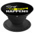 Spit Happens Trumpet Joke   Funny Marching Band Musician PopSockets Grip and Stand for Phones and Tablets