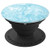 Light Blue Marbleized Paint Design PopSocket PopSockets Grip and Stand for Phones and Tablets