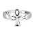 WithLoveSilver 925 Sterling Silver Tiny Egyptian Ankh of Life Cross Key Toe Ring