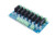 KNACRO New 8-Way high-Level Solid State Relay modules Blue Board DC 5V Solid State relays 240V AC / 2A Output with resistive Fuse 240V/2A 50/60Hz high-Level Trigger