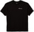 Champion Men s Classic Graphic Tee  Black   Left Chest Script  Medium