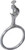 United Scientific SRCI05 Cast Iron Support Ring  5  Diameter
