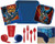 Batman Party Supply Bundle for 16 Guests - Includes Plates, Napkins, Utensils, Tablecover, Cups and Streamers