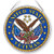 Amia United States Veteran Glass Sun Catcher  Multicolor