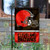 WinCraft Cleveland Browns Double Sided Garden Flag