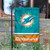 WinCraft Miami Dolphins Double Sided Garden Flag