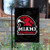 College Flags   Banners Co  Miami Redhawks Black Garden Flag