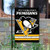 WinCraft Pittsburgh Penguins Double Sided Garden Flag WinCraft Pittsburgh Penguins Double Sided Garden Flag