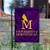 College Flags   Banners Co  University of Montevallo Academic Logo Garden Flag