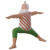 Hallmark Keepsake Christmas 2019 Year Dated Festively Flexible Ornament  Yoga Santa