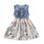 Toddler Baby Girls Princess Dresses Sunnmer Sleeveless Casual Denim Dress Floral Tutu Skirts  Denim Tops Floral Tutu Skirts  2 3 T Toddler Baby Girls Princess Dresses Sunnmer Sleeveless Casual Denim Dress Floral Tutu Skirts  Denim Tops Floral Tutu Skirts  2 3 T
