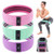 Apusulife Resistance Bands  Elastic Exercise Bands for Legs and Butt  Non Slip Booty Bands for Hip Training Squat Glute Fitness Pilates Yoga  Fabric Workout Bands  3 Pack Different Level