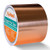 Copper Foil Tape with Dual Conductive Copper Adhesive Tape for Guitar   EMI Shielding  Electrical Repairs  Crafts  Stained Glass  Paper Circuits  Soldering  Grounding  Garden  3inch X 33 FT