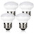 Haian R14 Mini LED Reflector Floodlight 4W 4 Pack   25W Equivalent Light Bulbs with Medium E26 Base 280 Lumens  Non dimmable 5000k Daylight