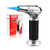 Blow Torch Lighter, Culinary Torch, Refillable Kitchen Butane Torch with Safety Lock and Adjustable Flame Perfect for DIY, Creme Brulee, BBQ and Baking, Butane Gas Not Included, Black