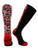 TCK Digital Camo OTC Socks  Black Red  Small