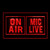 140131 Powerful Media Studio On Air Mic Life Display LED Light Sign
