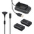 Bonacell 2 Pack Rechargeable Ni-MH 2200mAh Controller Replacement Battery and Charging Kit for Xbox 360 Controller