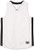 Intensity Mens Flat Back Sleeveless Jersey  White Black  3X Large