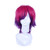 wildcos Short Red and purple Cosplay Wig for Men