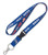 WinCraft Creighton Bluejays Land of The Free Premium Lanyard Keychain  1 inch Wide
