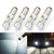 ANTLINE Extremely Bright 1157 1157A 2057 2357 7528 2057A BAY15D 21 SMD 2835 Chipsets 1260 Lumens LED Bulb Replacement White for Car Backup Reverse Brake Tail Turn Signal Lights Bulbs DRL  Pack of 4