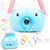 Bubble Machine Portable Bubble Blower 500  Bubbles Per Minute  Bubble Machine for Kids Toddlers Boys Girls Baby Bath Toys Outdoor Indoor Automatic Bubble Maker Battery Operated with Bubble Solution