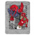 Marvel s Avengers   Power City  Micro Raschel Throw Blanket  46  x 60   Multi Color