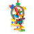 851 Gearing Bonka Bird Toys Chew Bagel Colorful Parrot Quaker Parrotlet Budgie Finch African Grey