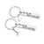 Thor and Loki BFF Keychains Marvel Comic Inspired Key Chain Siblings Keyring  Thor Loki keychain set