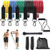 Resistance Bands 11pcs Set  Resistance Exercise Bands Resistance Loop Bands with Door Anchor  Handles  Legs Ankle Straps for Resistance Training  Physical Therapy  Home Workouts  Yoga  Gym Fitness