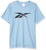 Reebok Workout Ready Poly Graphic Tee  Fluid Blue  L