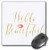 3dRose Gold Hello Beautiful Kiss Lips Mouse Pad  mp 280666 1