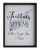 Creative Co-op Wood Framed Feathers Appear Wall Decor