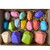 Wooden Rock Blanace Blocks Set 16Pcs Balancing Stones Block Lightweight Natural Colored Stacking Game Educational Puzzle Toy  B