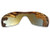 Vonxyz Lenses Replacement for Oakley Dart Sunglass   Bronze MirrorCoat Polarized