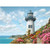1000 Piece Jigsaw Puzzle Harbour Lighthouse Lager Puzzle for Adults Kids