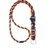 Swamp Fox Syracuse Orange Paracord Lanyard with Team Charm  Neck Clasp  and Keychain Release