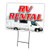 RV Rental 12 x16  Yard Sign   Stake Outdoor Plastic coroplast Window
