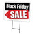 12 x16  Yard Sign   Stake Outdoor Plastic coroplast Window