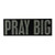 Primitives by Kathy Box Sign, 6" by 17", Pray Big