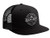 Koloa Surf Thruster Logo Mesh Back Trucker Hat in Black with White Logo
