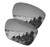 SmartVLT Men s Silver Titanium Replacement Lenses for Oakley Sliver XL OO9341 Sunglass