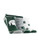 TCK Michigan State Spartans No Show Socks Full Field 3 Pack  Green Grey White  Medium