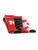 TCK Nebraska Cornhuskers No Show Socks Full Field 3 Pack  Red Black White  Medium