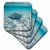 3dRose CST 73262 1 Cayman Islands  Southern Stingray in Caribbean Sea CA42 PSO0046 Paul Souders Soft Coasters  Set of 4