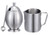 2020upgrade  Sugar and Creamer set  KSENDALO Stainless Sugar Bowl Cream Set  Deluxe Matte Surface Milk Pitcher Sugar Bowl Pot Set  For Coffee Latte Tea Frothing Milk